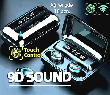 Qulaqcıqlar: Yeni Simsiz (Bluetooth) Qulaqcıqlar, rəng - Ağ — 22