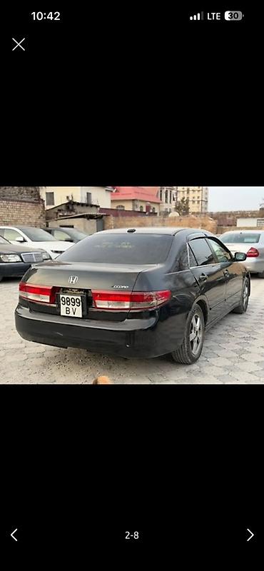 накидка на авто: Honda Accord: 2004 г., 2.4 л, Автомат, Бензин, Седан — 4