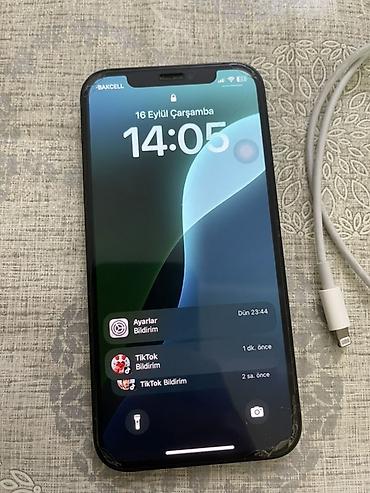 IPhone 12, 64 GB, Qara, Face ID