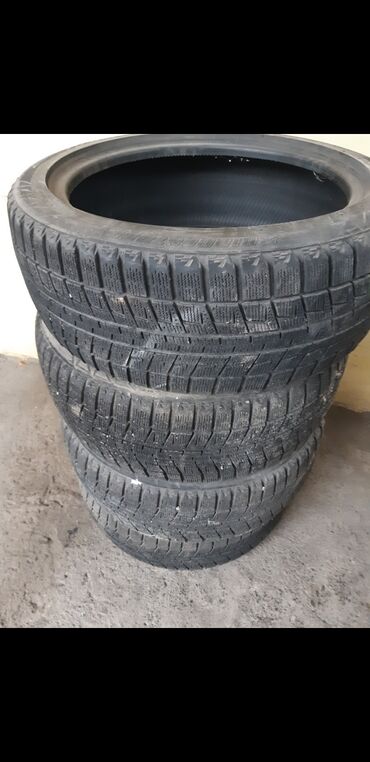 Шины: Шины 215 / 45 / R 17, Зима, Б/у, Комплект, Япония, Bridgestone