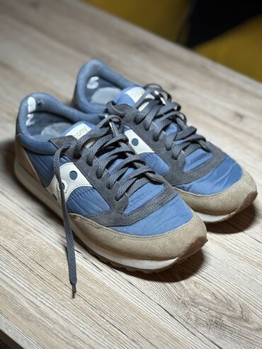 презерватив с шариками: Мужские кроссовки, 41, Saucony, Б/у, цвет - Синий