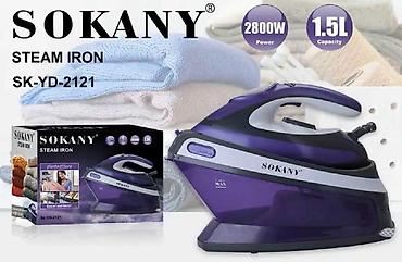 steam: Парогенераторный утюг SOKANY SK-YD-2121 - Мощность: 2800 Вт — быстрое — 1