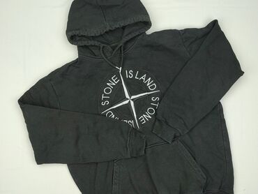 buty zimowe z futerkiem ccc: Stone Island, Bluza z kapturem dla mężczyzn, rozmiar M