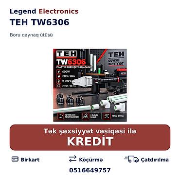 Elan başlığı: Qaynaq aparatı TEH TW6306 əl qövs/plastik qaynağı üçün