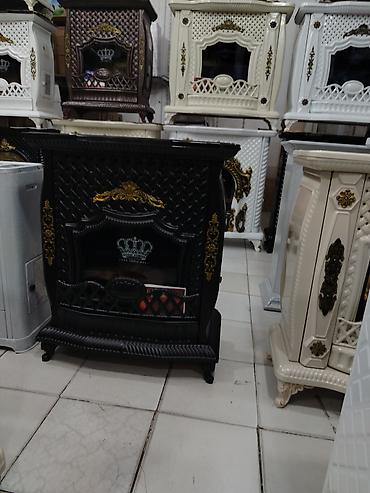 Peçlər və kaminlər: Qaz sobası – dekorativ klassik dizayn - Yanacaq tipi: təbii qaz - — 8