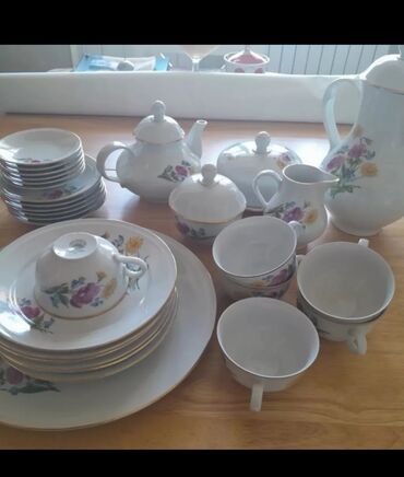 Boşqablar: Boşqablar, rəng - Ağ, Farfor, Almaniya — 2