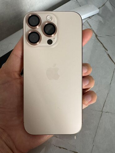 айфон 16 про 128 гб цена бишкек: IPhone 16 Pro, Колдонулган, 128 ГБ, Desert Titanium, Куту, Каптама, Коргоочу айнек, 100 %