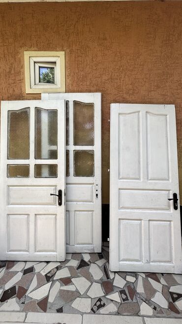 окна двери: Дверь с окнами, Б/у, Самовывоз