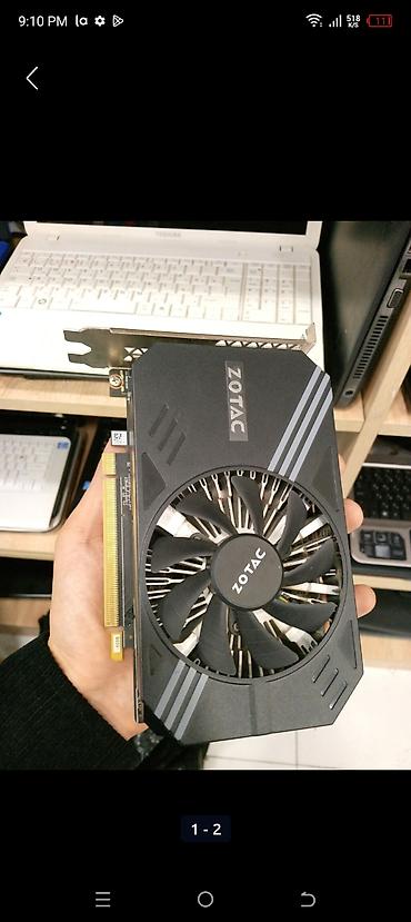 dvi: ZOTAC qrafik kartı gtx 1060ti - Model: ZOTAC (kompakt, tək fanlı — 6