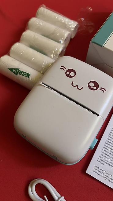 mini printer: Портативный мини‑принтер для мгновенной печати по Bluetooth — 2