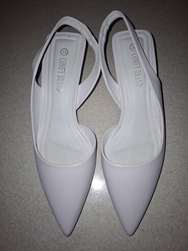 женские кеды на платформе: Tuflilər, Ölçü: 39, rəng - Ağ, İşlənmiş