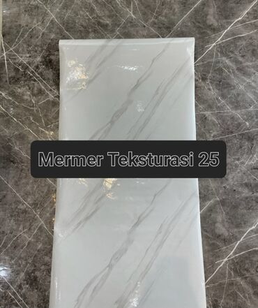 Vinil divar kağızı, oboy: Hamam ucun yapisqanlar kafelin emusiyanin uzlukun ustunden vura — 21