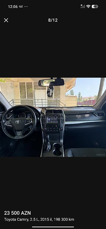 toyota prius kapot: Toyota Camry: 2.5 l | 2015 il Sedan — 8