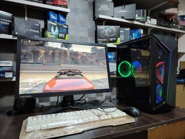 Masaüstü kompüterlər və iş stansiyaları: Yeni Upakofkada. Intel Intel core i3 7100 3.90 ghz, 16 gb ram, 240 Gb