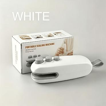 Paketləmə aparatları: Portativ Paket Möhürləmə Aparatı – ağ rəng İstifadə sahəsi: çips — 2