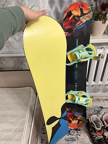 Сноуборды: Burton, Универсальные, С креплениями, Б/у — 5