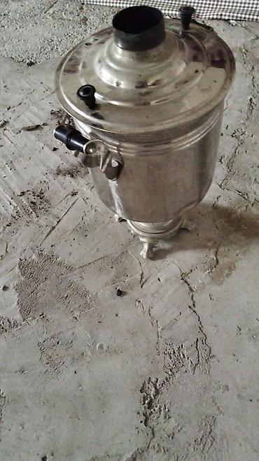 kömür samovar: Qədim işlənmiş kömür samovarı satılır7litr tutumu var — 2
