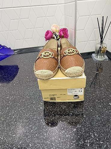 мери кей обувь: Лоферы, 37, 37.5, Michael Kors, Новый, цвет - Коричневый, Самовывоз — 3