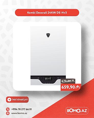Məişət məhsulları: 🔥 Kombi Decorall 24KW DE-Hv3 ✅ Brend: Decorall ✅ İstehsalçı ölkə — 1