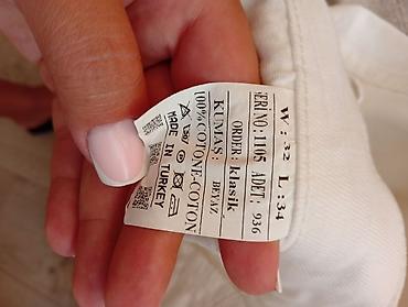 milli geyim oglan: Kişi jeans salvar 2 eded 
W:32,L:34. ve 
W:34,L:34. razmerlerinde — 2
