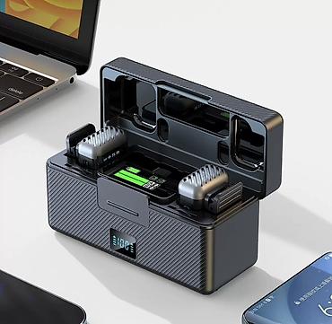 micro cd: Беспроводная петличная микрофонная система с зарядным кейсом - — 1