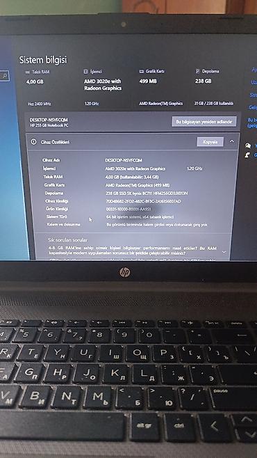 HP: İşlənmiş HP 15.6 ", 256 GB — 4