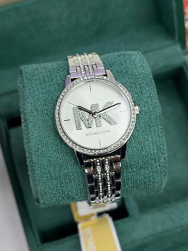 mirvari muncuqlar: Yeni, Qol saatı, Michael Kors, rəng - Gümüşü — 8