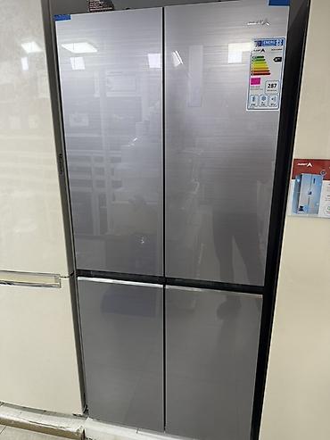 fridge: Четырёхдверный холодильник French Door, серебристый графит. Основные — 1