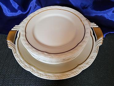 Kuhinjski setovi: Servis za torte,kolace 1929 do 1972g. Edelstein Bavaria. Servis za — 8