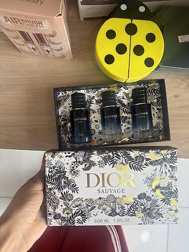 sauvage qiyməti: Dior Sauvage mini ətir dəsti - Brend: Dior - Xət: Sauvage - Dəst — 1