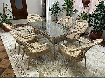 Комплекты садовой мебели: Комплект садовой мебели, Ротанг — 6