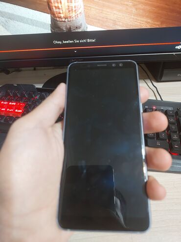 телефон флай fs524: Samsung Galaxy A80, Б/у, 64 ГБ, цвет - Серебристый, 2 SIM