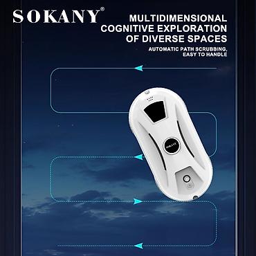 Техника жана электроника: Мойщик окон SOKANY SK-13080 — 180 Вт, надёжная присоска и мощное — 3