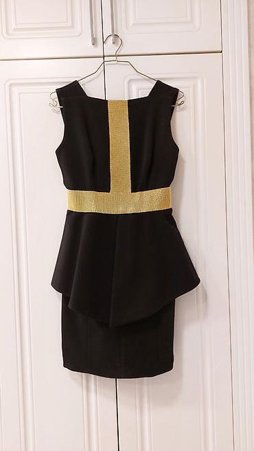 Şəxsi əşyalar: Qara rəngli şık baha qiymete alınmış kokteyl/libas - Model: peplum — 2