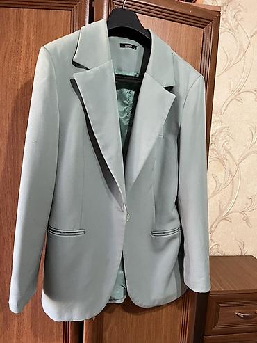 Pencəklər: ASOS qadın blezeri - Rəng: açıq yaşıl/şalvar nanə çaları - Kəsim — 2