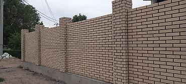 Кладка: Кирпичные работы под ключ - Кладка заборов из облицовочного кирпича — 21