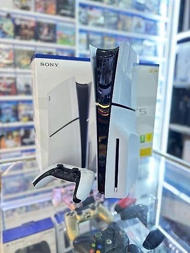 Sony PlayStation 5 Slim 1TB Əla vəziyyətdə Az istifadə olunub. Sony lalafo.az -da Sony PlayStation 5 Slim 1TB Əla vəziyyətdə Az istifadə olunub. Sony