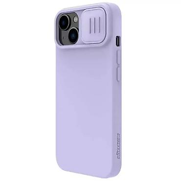 Maske i futrole za telefone: Maska Nillkin CamShield Silky za iPhone 15 Plus 6.7 ljubicasta. Uz — 10