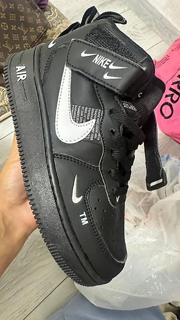 высокие кеды: Мужские кроссовки, 33, Nike, Новый, цвет - Черный, Самовывоз — 2