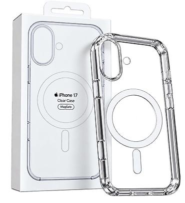 alfa: IPhone Kabro MagSafe – Şəffaf Premium Kabro, iPhone 14, 15, 16, 17, 18 — 10