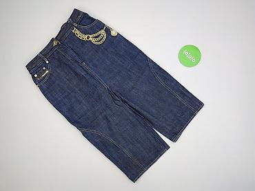 culotte jeans: Spodnie 3/4 damskie, rozmiar S — 2