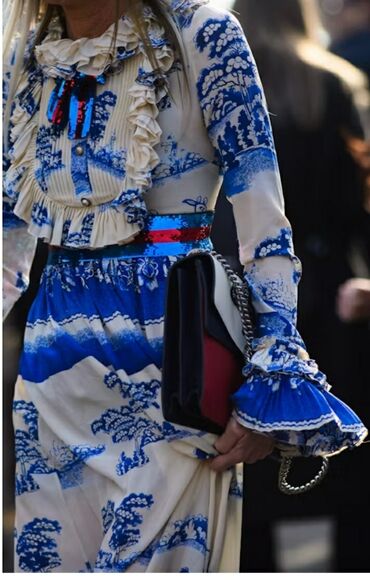 Haljine: Gucci S (EU 36), bоја - Bela, Večernji, maturski, Dugih rukava — 2