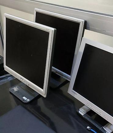 ikinci el monitör: Monitor 17
islenmis monitorlardi.
Power vga kabeli veriləcək — 2