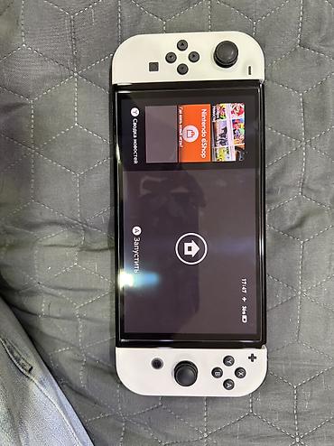 witcher: Nintendo Switch OLED White dəsti satılır.( Konsol+ MicroSD yaddaş — 3