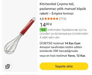 Digər qab-qacaq və mətbəx ləvazimatları: Mətbəx alətləri dəsti – müxtəlif brendlər,giymet sondu,olcu gablari — 7