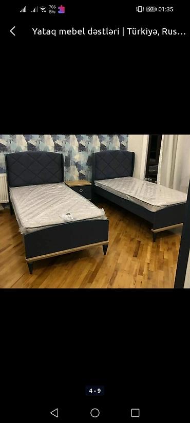 Tek carpayilar her rengde sifarisle yigliratras daxildir — 2