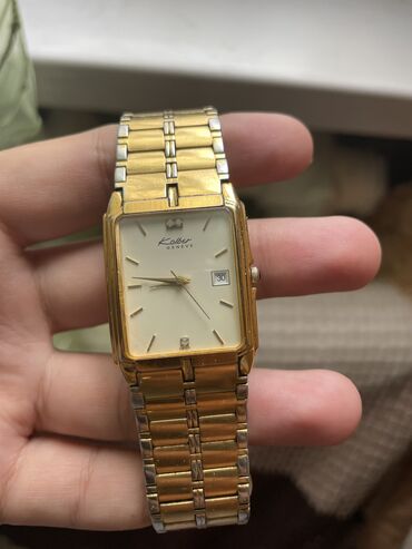 Антикварные часы: Продам часы качественная реплика опаленная золотом Kolber Geneve