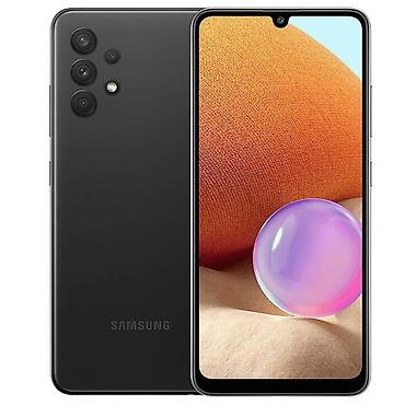 Samsung Galaxy A32, Б/у, 64 ГБ, цвет - Черный, 2 SIM
