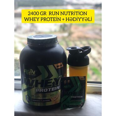 protein satisi: Protein Run Nutrition, Çəki: 2001 - 2500 g, Yeni