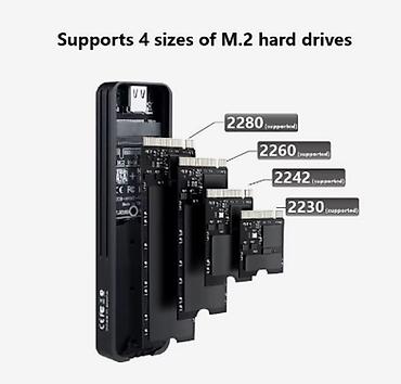 256 gb ssd: Xarici SSD disk 512 GB, M.2, Yeni — 2
